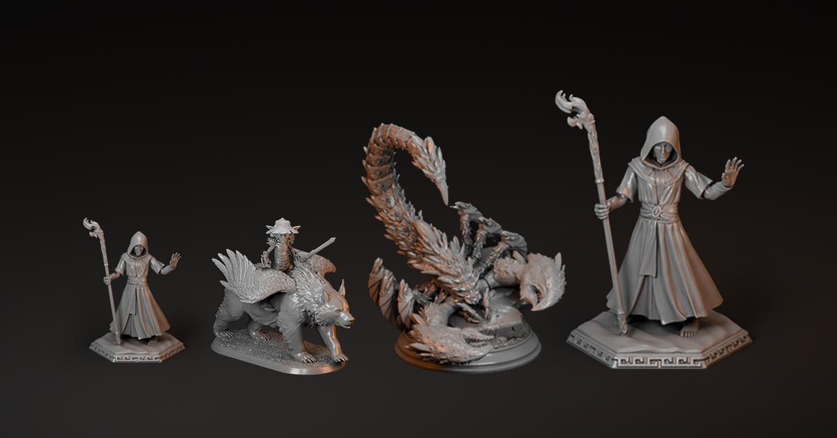 Regular, Large or Double Size: Picking Your Hero Forge Print