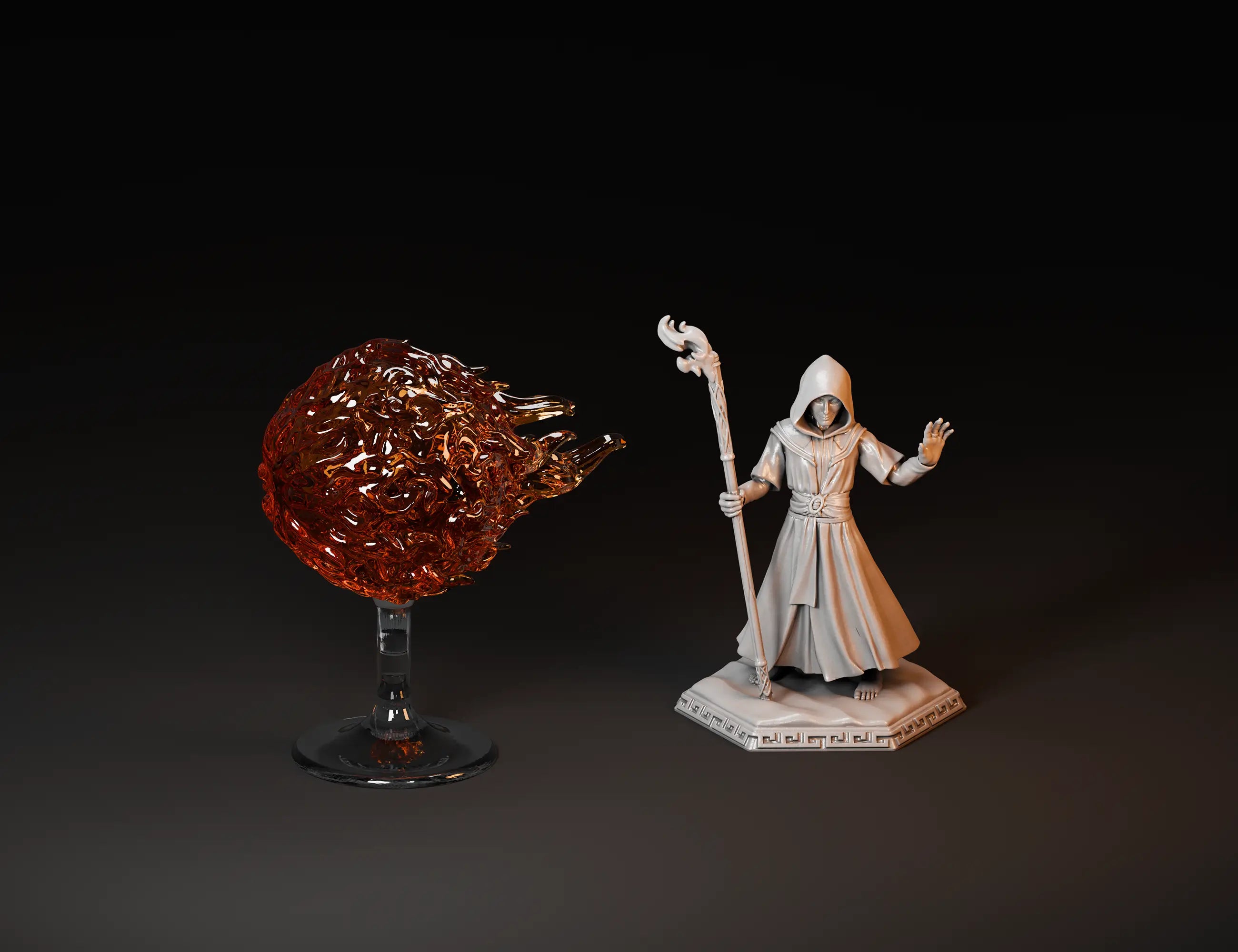 Flaming Sphere Magic Mini