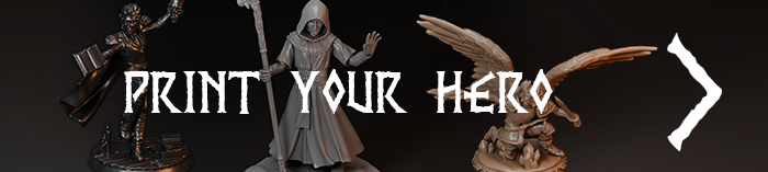 PRINT YOUR HERO >